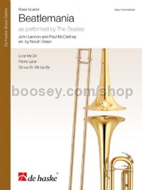 Beatlemania (Brass Quartet Score & Parts)